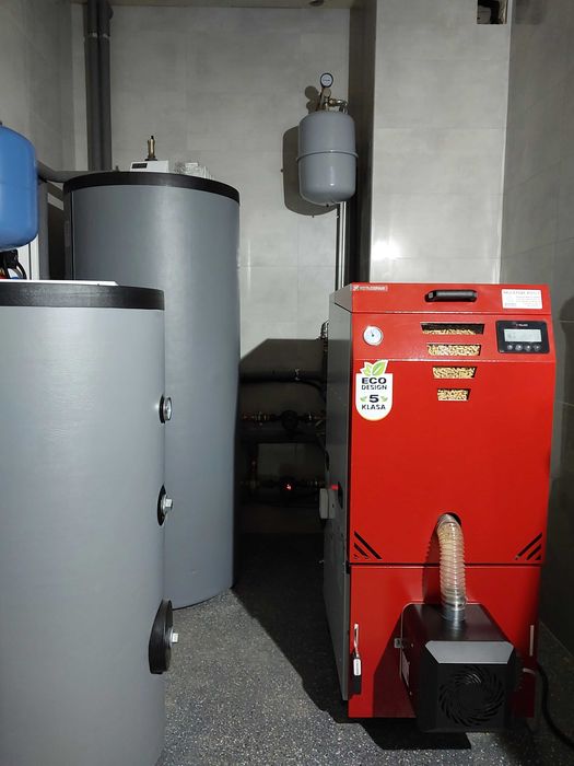 Kocioł c.o. na Pellet Kotłospaw z palnikiem KIPI 20kW Hryszkiewicz