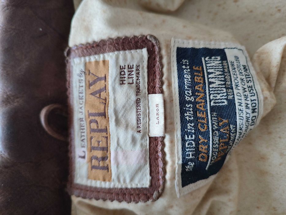 Blusão de cabedal Replay