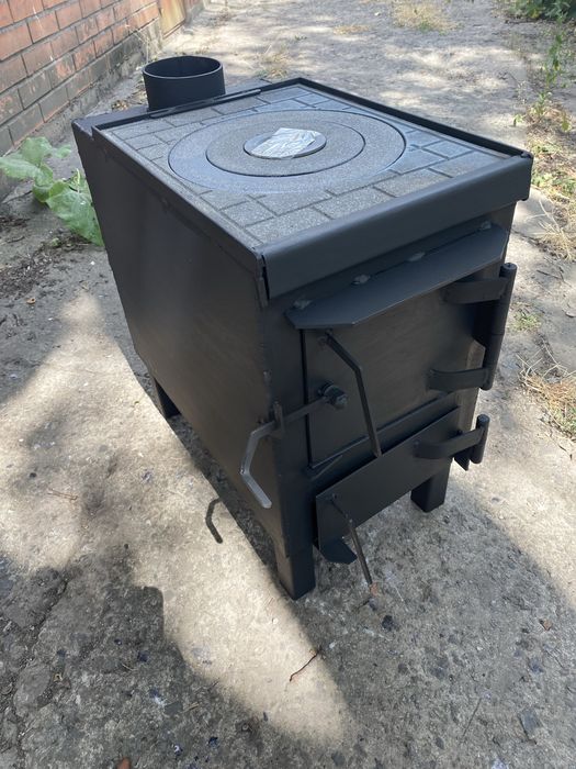 Буржуйка,  Канада , печь с водяным  контуром