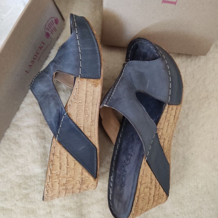 Buty klapki 39 Lasocki