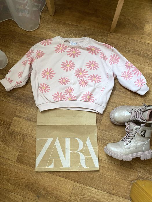Стильний светр кофта дівчинці фірми zara 2-3 роки