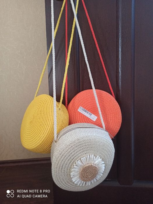 Соломенная сумочка