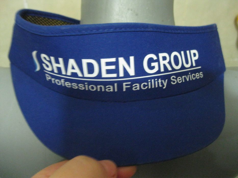 кепка козырек от солнца синий на любой размер shaden group как новый