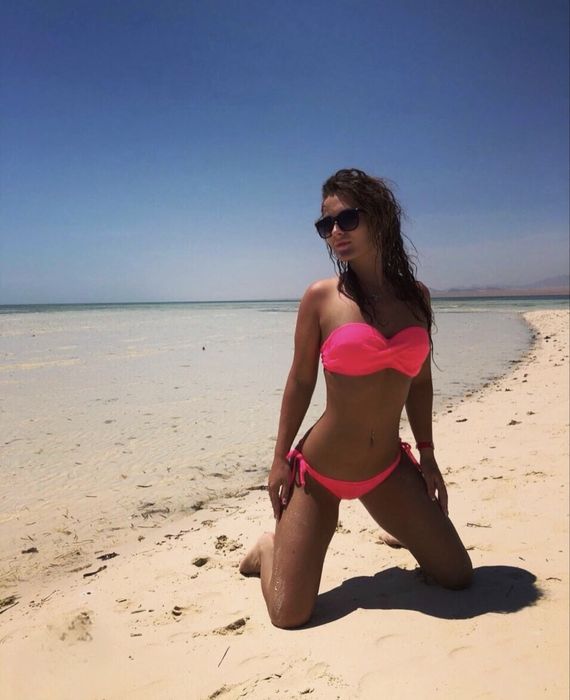 Рожевий купальник