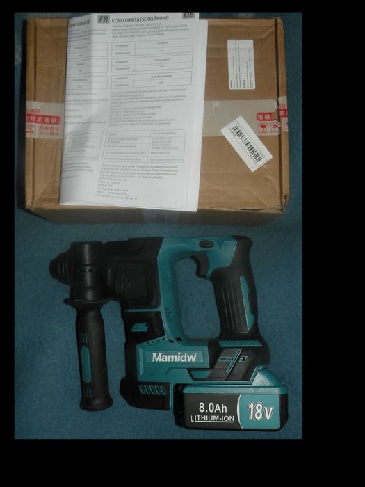 Młotowiertarka Mamidw Kompatybilny z Makita 18V nie używana