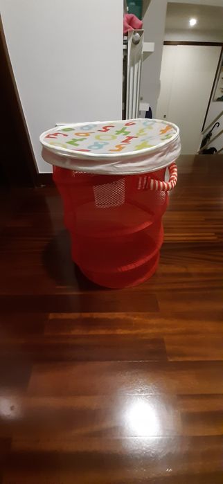 Cesto de rede para brinquedos IKEA