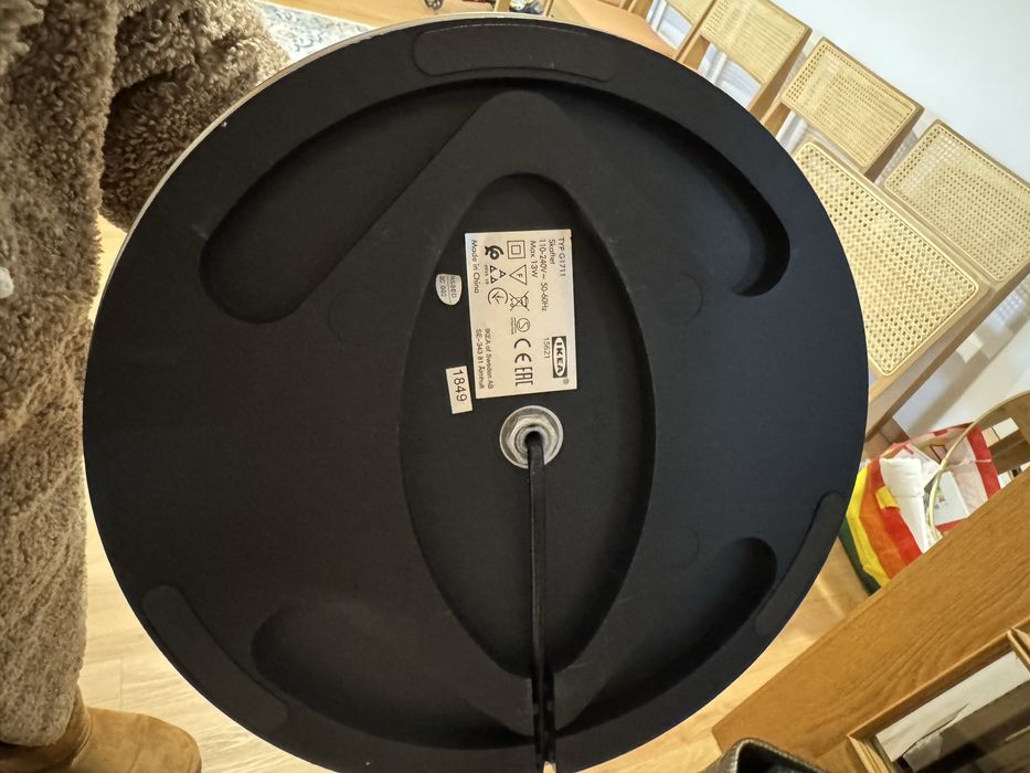 Candeeiro de pé com abajour, como novo ( Ikea)