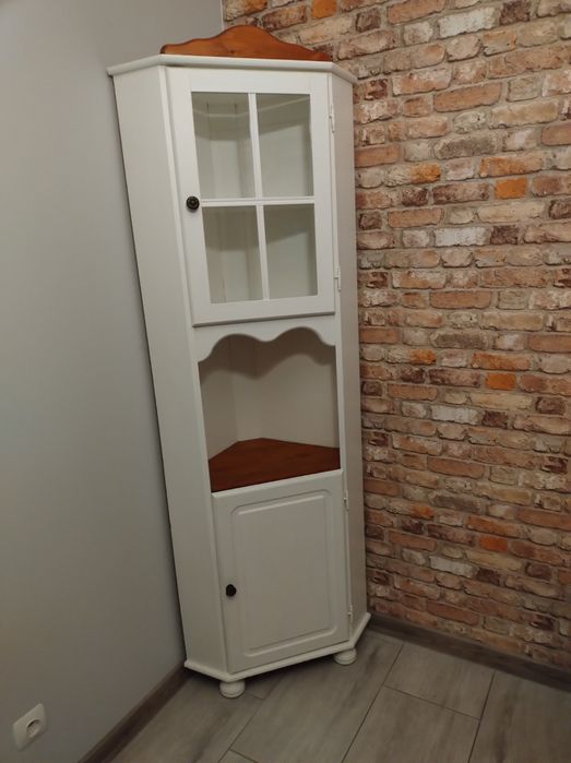 Witryna drewniana sosnowa