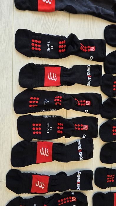 Шкарпетки компресійні compressport 39-41 42-44 нові оригінал дефект