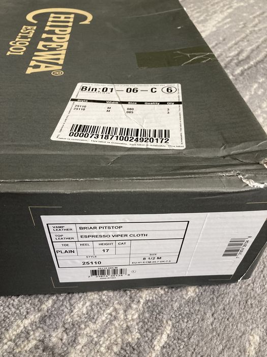 Чоловічі чоботи Chippewa snake