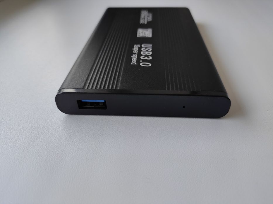 Зовнішня кишеня алюмінієвий корпус USB 3.0 SATA HDD 2.5" до 2Tb