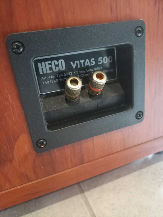 KOLUMNY podłogowe HECO VITAS 500, 2 + 3szt, kino domowe 140/240 Watt