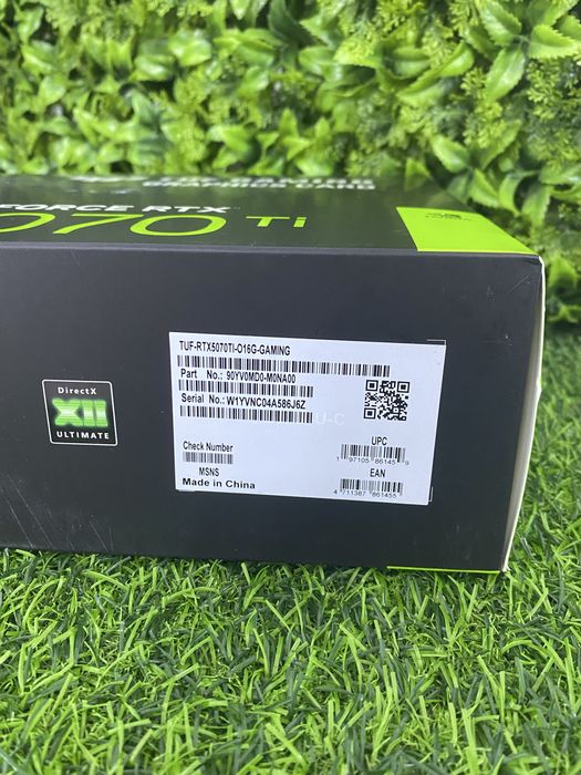 Відеокарта Asus tuf geforce rtx 5070ti 16gb