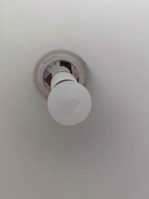 Candeeiro IKEA branco