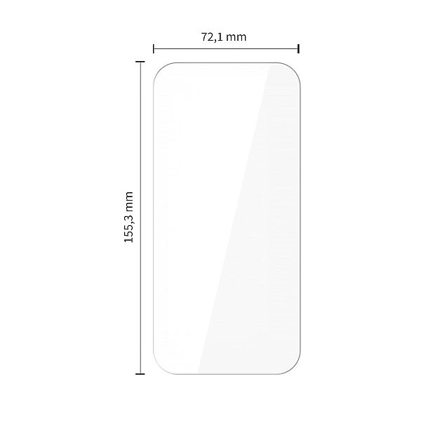 Szkło Hartowane Tech-Protect Bundle 10-pack na iPhone 15 Pro Max