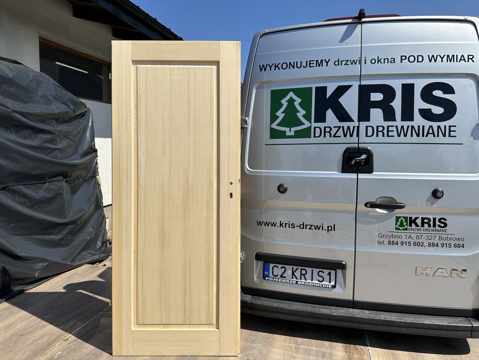 Drzwi wewnętrzne drewniane lite sosnowe Cała Polska 800 OFERT NA OLX
