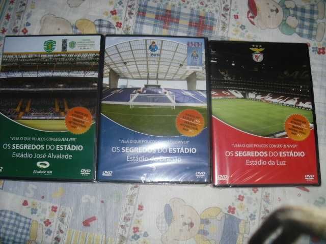 Os segredos do estádio. Alvalade; Luz e Dragão