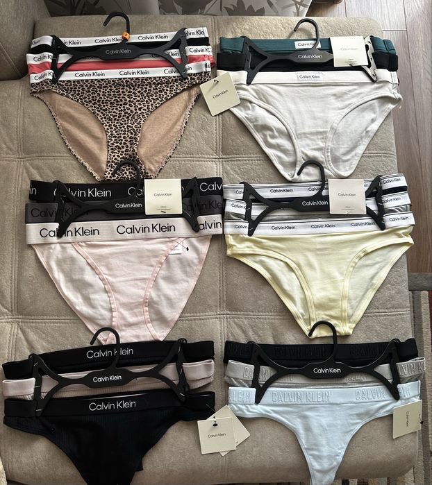 Набори  жіночих трусиків Calvin Klein, Tommy Hilfiger,S,M,L,XL