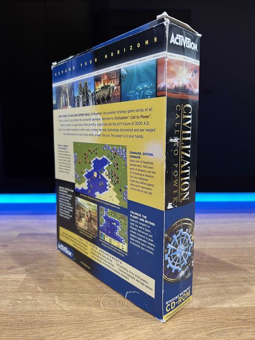 Civilization Call to Power (PC PL/EN 1999) BIG BOX premierowe wydanie