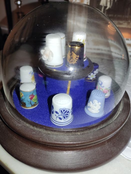 Coleção "Os dedais das 12 melhores fábrica de porcelanas