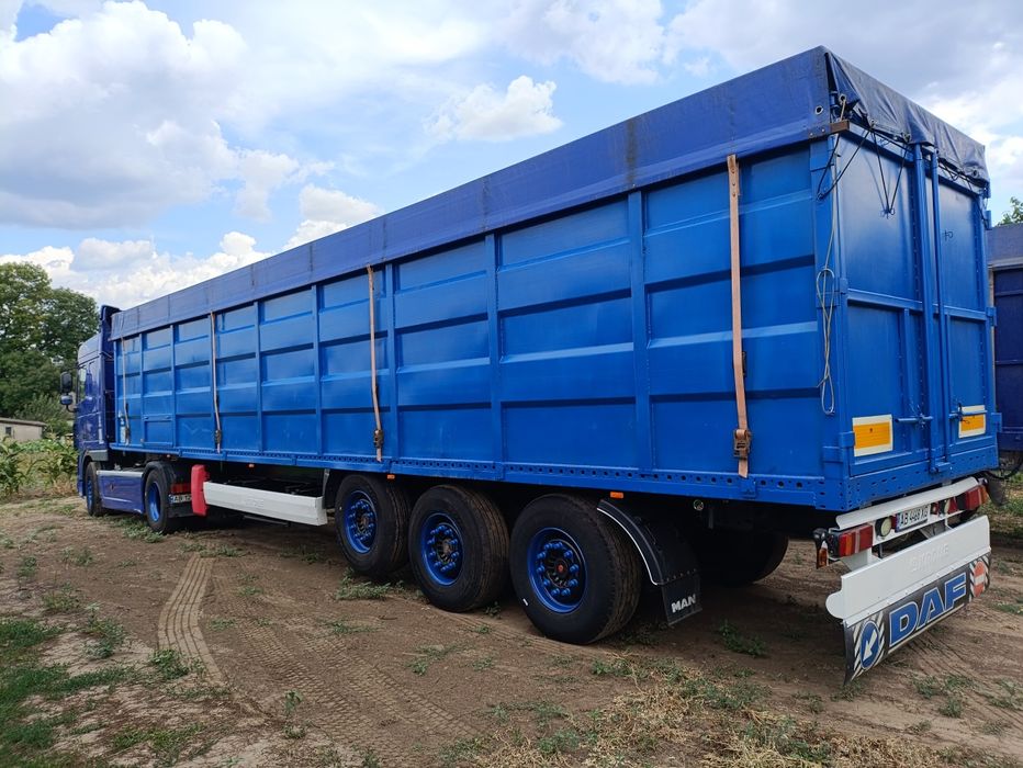 Зерновоз напівпричіп контейнеровоз