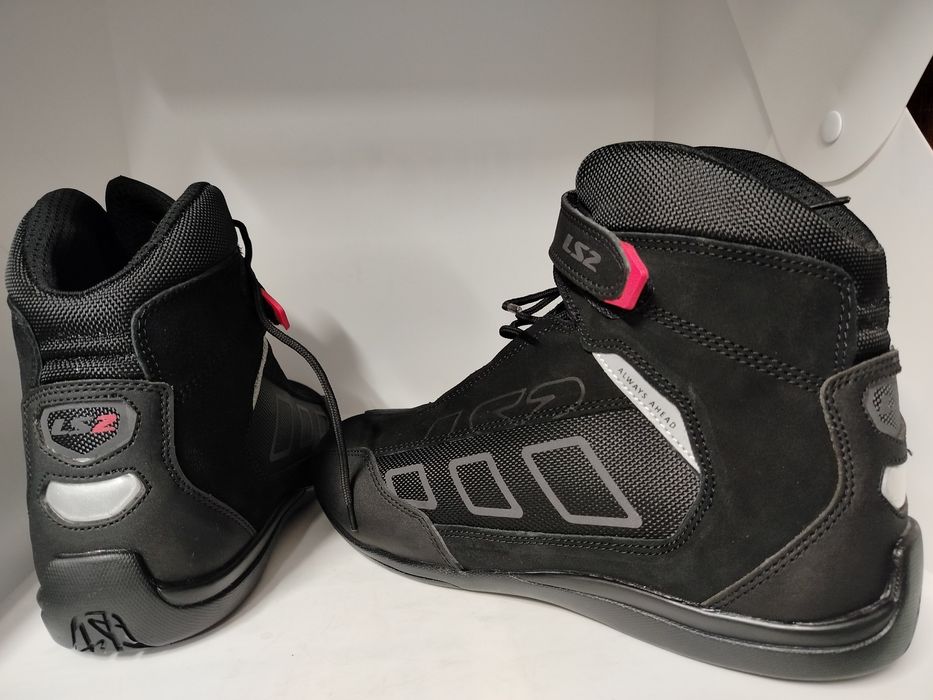 Buty motocyklowe LS2 DARDO Black, na motor, skuter, 39-46, nowe
