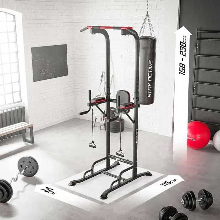 Силова фітнес станція Hop-Sport HS-1016K / Поручні багатофункціональні