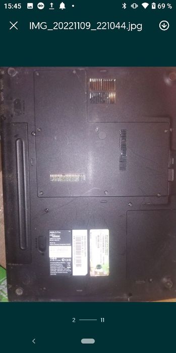 Ноутбук Simens в рабочем состоян обмен ии XP без блока питания