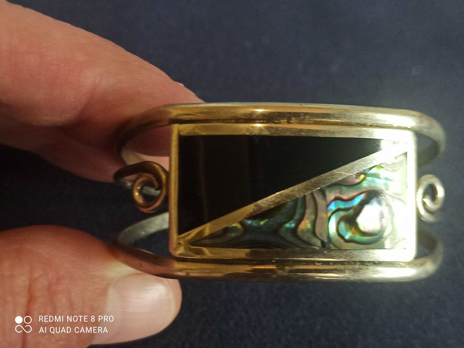 Ретро браслет Alpaca Mexico 1980-е годы!