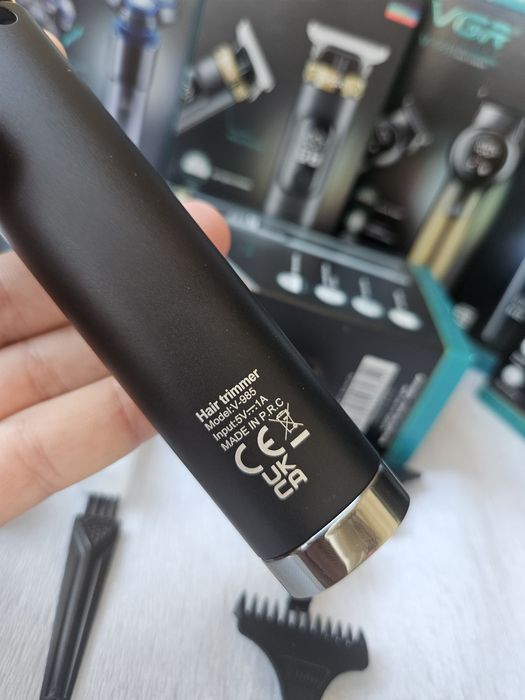 Машинка тример бороди для стрижки трімер VGR 985 триммер професійна