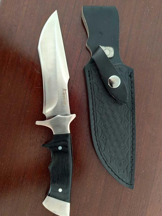 Coleção: Faca Survivor/ tática, gume 15cm, total 27 cm, para campismo ou aventura natureza, extrema dureza de gume, W203