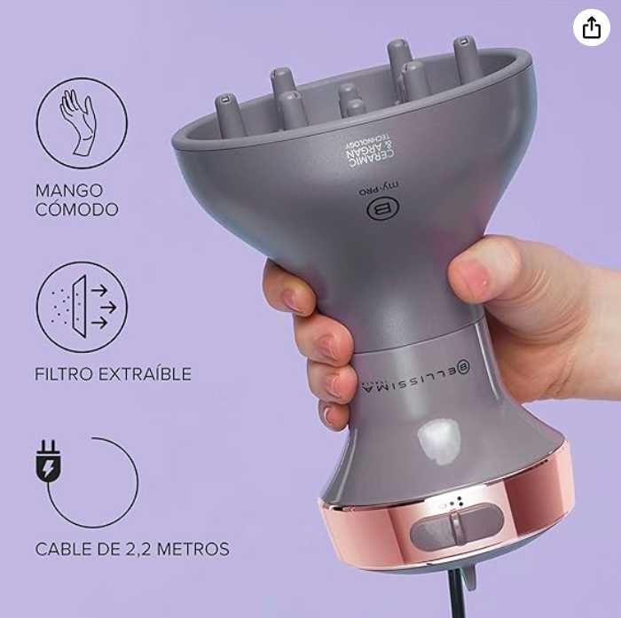 Difusor cabelo encaracolado / caracóis - Bellissima Imetec Diffon