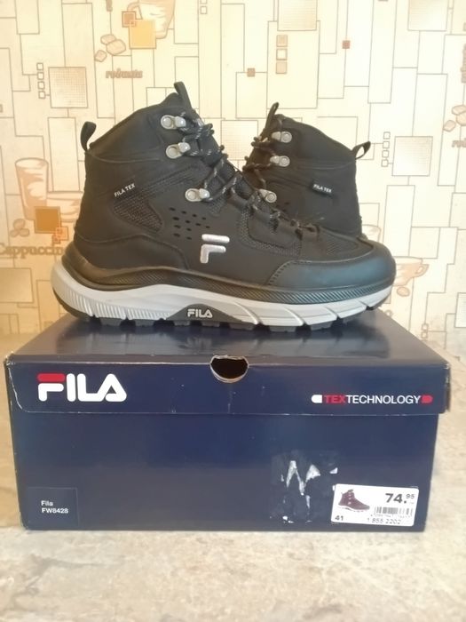 Новые термоботинки Fila Оригинал р 41