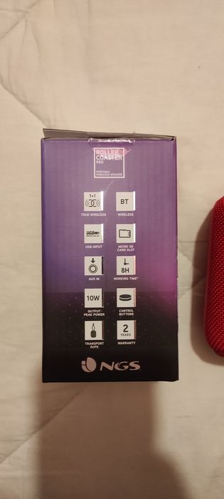 Coluna portátil bluetooth