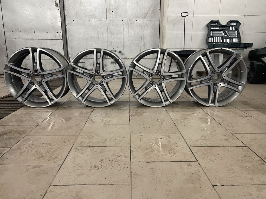 Оригінольні титанові диски 5/112 R18 мерседес