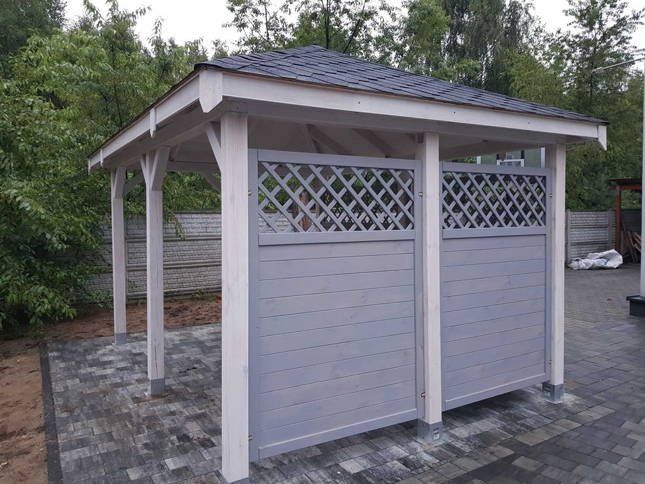 altana ogrodowa, drewniana, zadaszenie ogrodowe, wiata , konstrukcja,