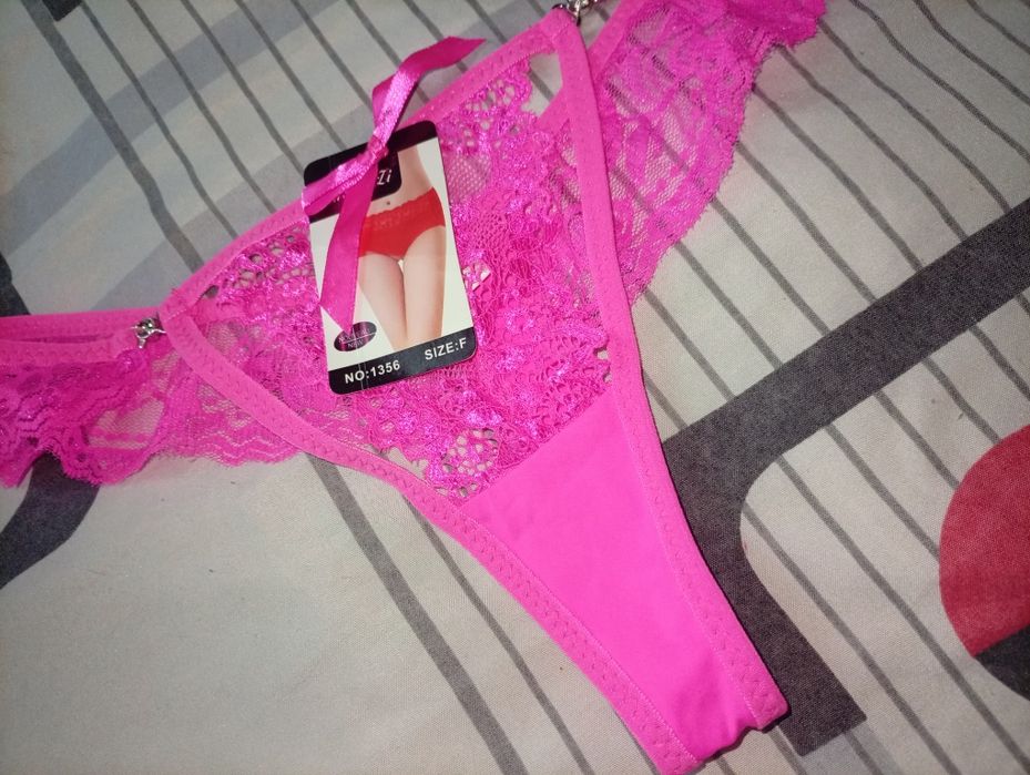 Majtki Stringi Neonowe