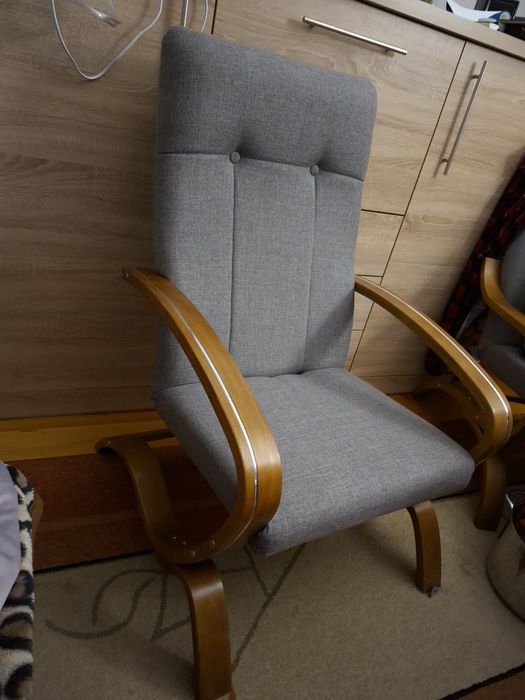 Fotele szare, nowe