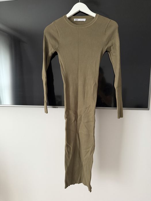Нова сукня Zara без бірки в хакі кольорі
