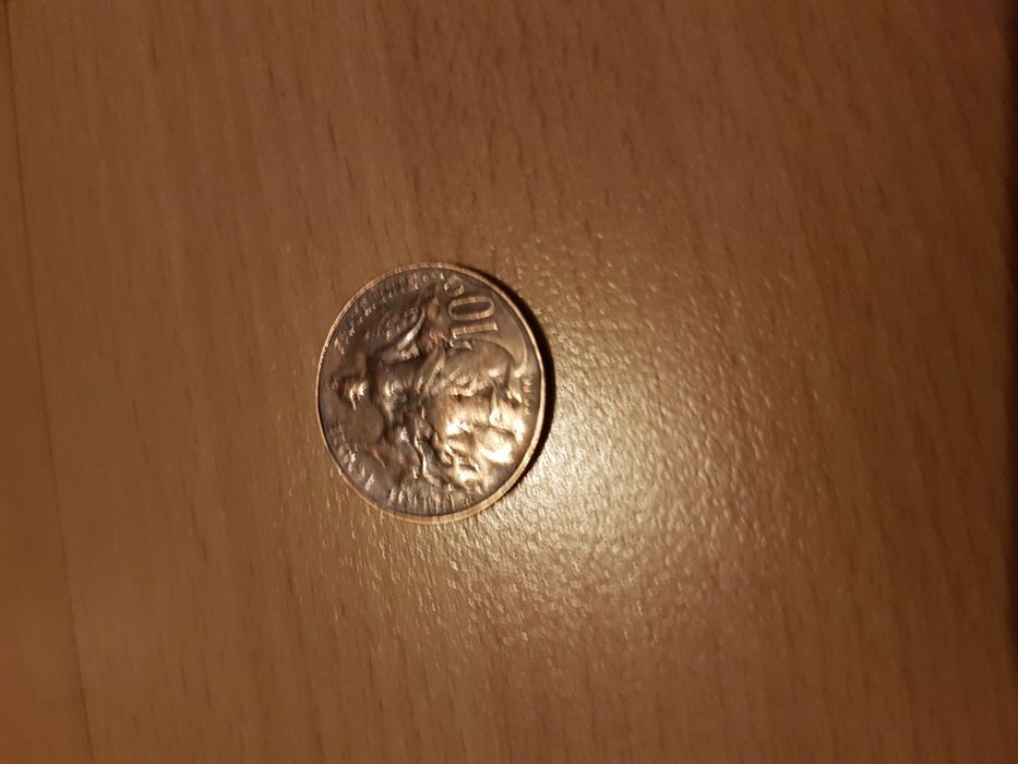Moneta 10 centymow.