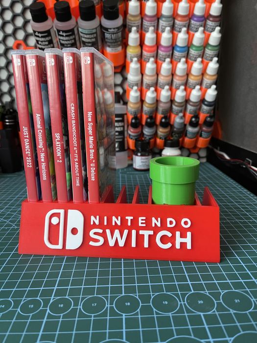 Podstawa pod gry Nintendo Switch z motywem Super Mario