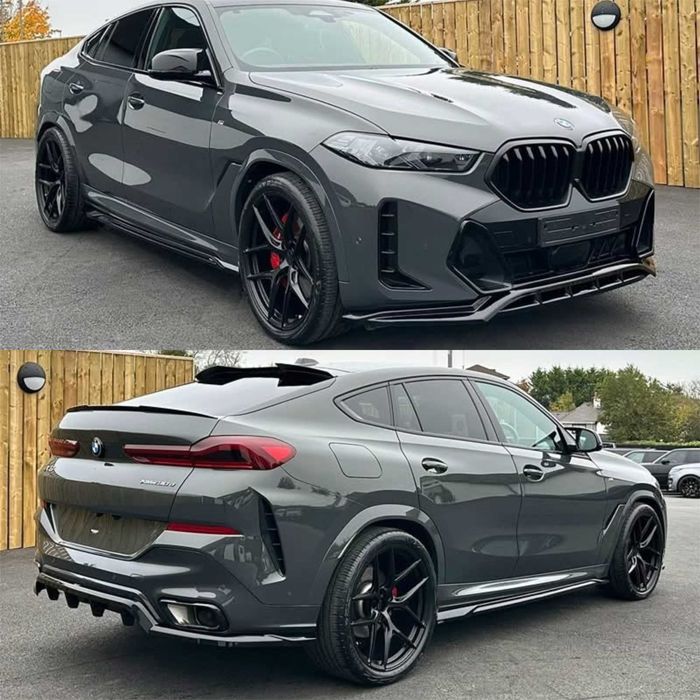 Тюнинг обвес BMW X6 G06 (2023+) сплиттер губа пороги диффузор спойлер