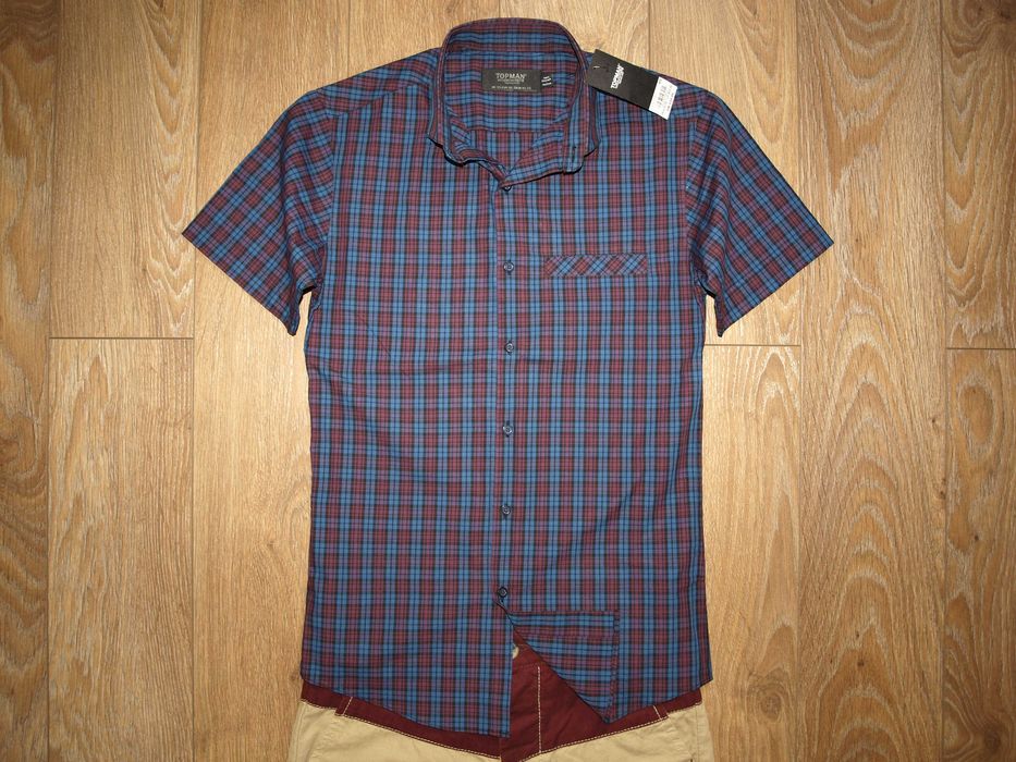 Spodenki Cedar Wood State 28 plus koszula Topman XS