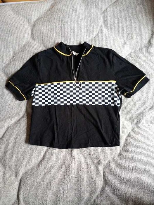 Crop top bawełniany