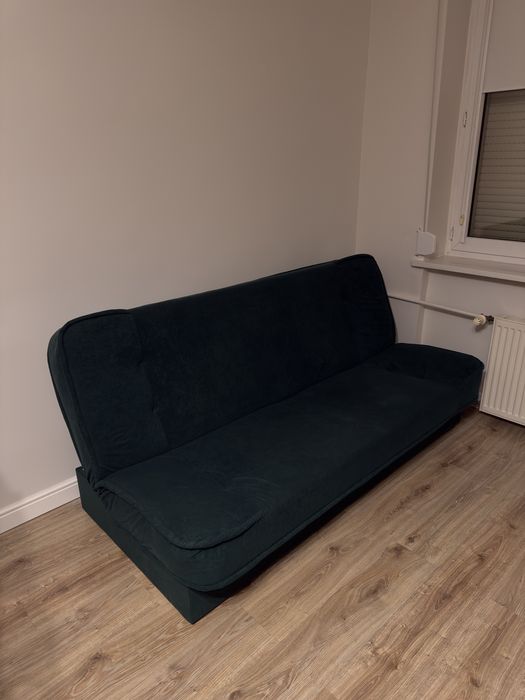 Kanapa zielona rozkładana