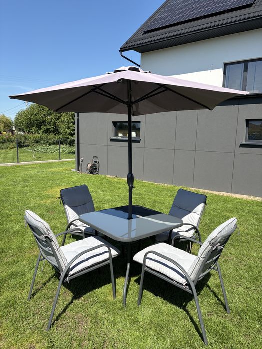 Zestaw ogrodowy + parasol