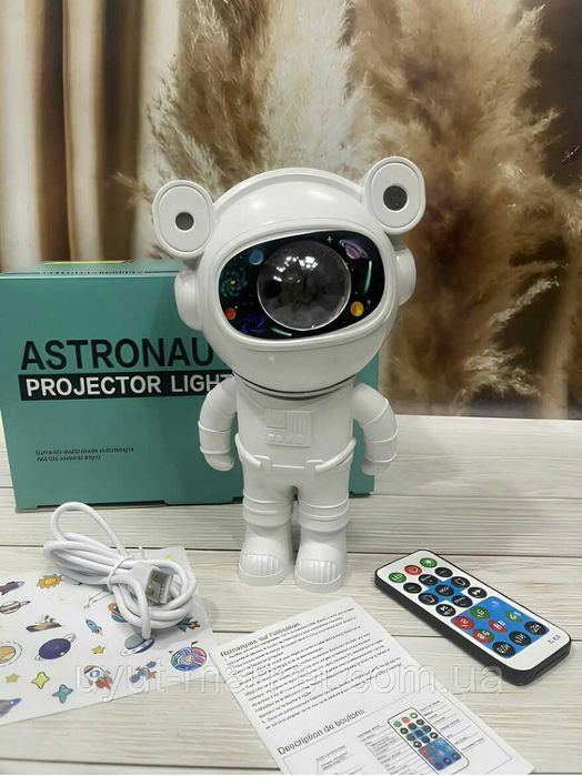 Астронавт Проэктор звездное небо Зоряне небо Проекція Нічник