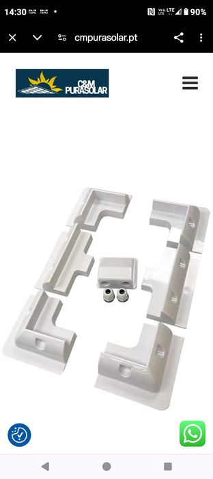 Wspornik panelu słonecznego ABS