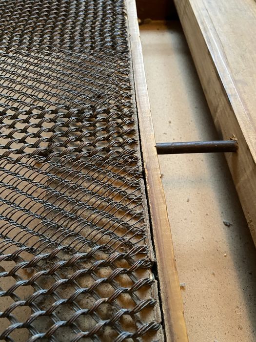 Estrado de cama antigo  em rede