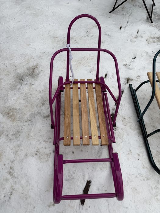 Санки дитячі КОРОЛЬ 30Д труба Україна